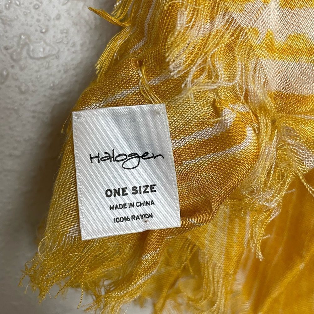 Halogen Rayon Scarf EUC - Picture 5 of 6